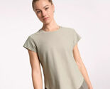 CALIA Women's Renew Performance Short Sleeve Ground Fennel T-Shirt Stret... - $19.99
