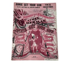 Annie Get Your Gun Vocal Selection Sheet Music Anthology Vintage 1965 Berlin u - $25.99