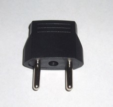 Usa Us Flat To Europ EAN Eu Round Pin Travel Adapter Plug - £2.97 GBP