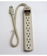 6 Outlets Power Strip Surge Protector with Safety Circuit Breaker UL Listed - £5.13 GBP