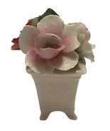 Vintage Thorley Staffordshire England Bone China Roses Flower Basket - £14.09 GBP