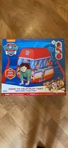 Paw Patrol &#39;Here to Help&#39; Pop-Up Play Tent  Collapsible Play tent 28” X ... - £12.63 GBP