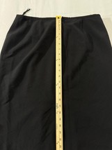 Calvin Klein Women's Black Rear Zip &Slit Pull-On Skirt Measured Waist 34" image 11