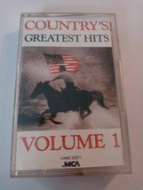Country&#39;s Greatest Hits - Volume 1 Cassette Tape - £69.12 GBP