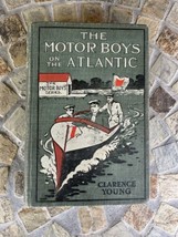 Motor Boys on the Atlantic Mystery Lighthouse Clarence Young 1908 Antique Book - £37.31 GBP