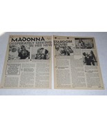 Madonna BOP Magazine Photo Article Vintage 1985 - $27.40 CAD