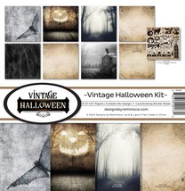 Reminisce Collection Kit 12&quot;X12&quot;-Vintage Halloween VHA200 - £16.93 GBP