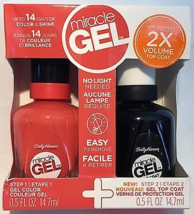 Sally Hansen Miracle Gel Redgy 330 Gel Nail Polish Set - £11.95 GBP