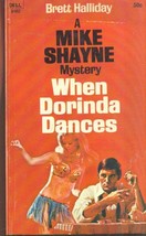 MIKE SHAYNE When Dorinda Dances by Brett Halliday (1969) Dell mystery pb 1st - £7.87 GBP