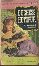 Duchess Hotspur By Rosamond Marshall (1948) Eagle Pb - £7.90 GBP