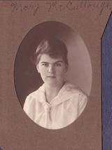 Mary McCullough Antique Photo - Westbrook, Maine Class of 1917 - £13.77 GBP