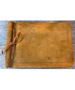 Westbrook Maine High School Class of 1916 Leather Photo Album - $249.95