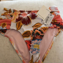 Gibson Latimer High Rise Floral Bikini Bottoms Size XS Extra Small - £11.20 GBP