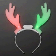NorthPole&#39;s Color-Changing Reindeer Antlers LED Light-Up Headband for Ad... - €23,80 EUR