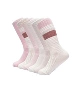 Lucky Brand Women's 6-Pack Exceptionally Soft Boot Style Socks, Rose/Cream/Multi - $24.98