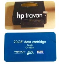 Original HP Travan Data Cartridge 20GB TR-5 T20 Preformatted C4435A Made in USA - £4.73 GBP
