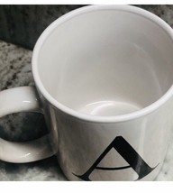 Letter “A” 14oz Mug Home Office Work Coffee Cup-FREE GIFT WRAP-BRAND NEW... - $29.58
