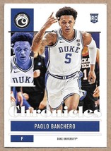 2022 Panini Chronicles Draft Picks #2 Paolo Banchero Duke Blue Devils RC Rookie - $2.98