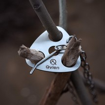 Xergur Camping Tripod Board - Turn Branches Into Campfire Tripod, Stainless - $31.99