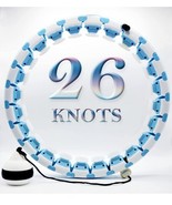 US 26 Knots Weighted Hoola Fitness Hoop Adult  Waist Weight Loss - $197.48 MXN