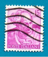 Used Italian Postage Stamp (1961) 15 lyre Designs From Sistine Chapel by... - £1.55 GBP