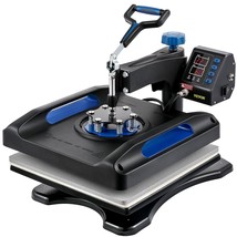 VEVOR Heat Press Machine, 15 x 15 Inches, Fast Heating, 360 Swing Away Digital S - £223.21 GBP