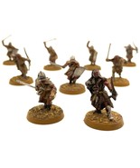Uruk-hai Scouts 9 Painted Miniatures Half-orc Hobgoblin Middle-Earth - $170.96 CAD