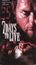 7 DAYS to LIVE (vhs) creepy old haunted house borrows from the Shining, OOP - £6.40 GBP