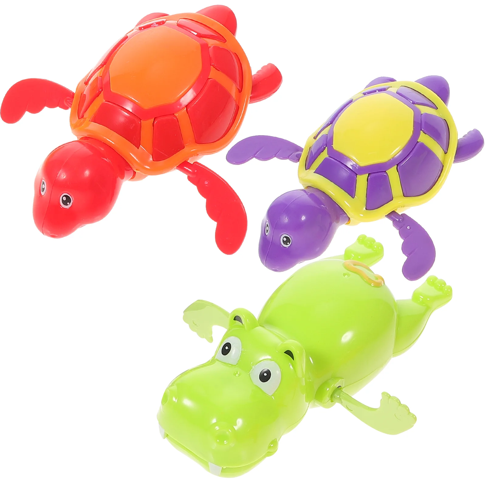 3 Pack Pool Float Bath Toys, Wind Swimming Bathtub Animals Floating Bath Toys - £9.84 GBP