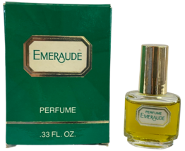Vintage Coty Emeraude Cologne Perfume .33 fl. oz. with Original Box - £21.57 GBP