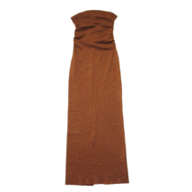 NWT DISSH Nico Midi in Burnt Orange Metallic Strapless Column Dress AU M... - £77.68 GBP