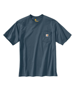 Carhartt K87-477 Short-Sleeve Workwear Pocket T-Shirt, Bluestone, 5XL - $46.94