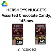 2 hershey s nuggets assorted chocolate candy  145 pcs. thumb200
