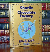 Charlie Chocolate Factory Roald Dahl New Sealed Deluxe Leather Bound Hardcover - £39.52 GBP