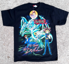 YU-GI-OH! It&#39;s Time To Duel Yugi Vs. Seto Kaiba Anime Tee Youth Size Lar... - $59.99