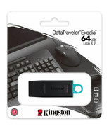 Kingston DTXM/64GB 64GB USB3.2 GEN 1 DATATRAVELER EXODIA M BLACK  BLUE - $34.27 CAD