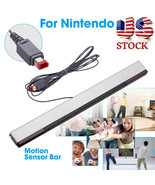 Wired Infrared Remote Motion Sensor Bar Ir Ray Inductor For Nintendo Wii... - £14.41 GBP