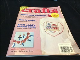Crafts Magazine February 1991 Super Easy Painting, Craft A Kid’s Dream Room - £7.99 GBP