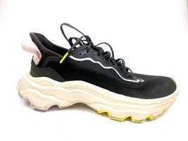 Sorel Womens Kinetic Breakthru Day Black-Ivory Running Shoes 8 Medium (B,M) - $34.95