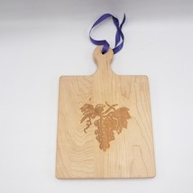 Maple Leaf at Home Wood Grapevine Engraved Serving Board - $34.64