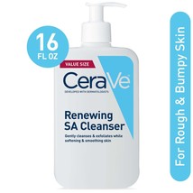 CeraVe Renewing Salicylic Acid Cleanser for Normal Skin Fragrance Free 16 fl oz. - £39.80 GBP