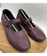 Arcopedico L18 Mary Jane Flats Color Bordeaux Womens Size 42 EU/Us 10.5-11 - $52.32