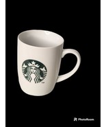  Starbucks 2013 Coffee Mug Cup White Classic Green Mermaid Logo - £5.45 GBP
