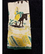 Vintage Mexican- Themed Linen Dish Towel - $18.00