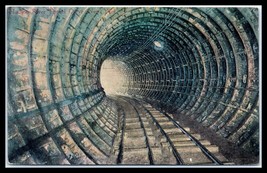 NEW YORK Postcard - Hudson River Tunnel Curve F27 - £3.87 GBP