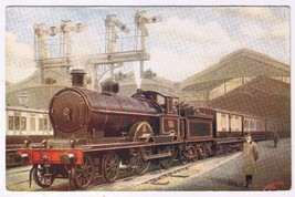 Postcard Scotch Express Leaving Euston In 1905 Scotland UK - £2.32 GBP