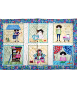 Funny Large Wall Hanging Quilt Sewing Craft Room Decor - 41&quot;x 21&quot; - $48.74 CAD