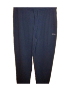 Hugo Boss Loungewear Waffle Pants Mens Sz Large Navy Blue Loose Fit Logo - €12,69 EUR