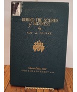 Behind the Scenes of Business, Roy A. Foulke, 1952 Dun &amp; Bradstreet Hard... - $257.23 MXN