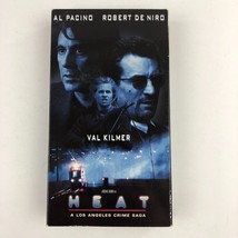 Heat VHS Video Tape Al Pacino, Robert De Niro, Val Kilmer, Jon Voight - £7.75 GBP